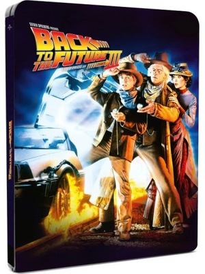 POWRÓT DO PRZYSZŁOŚCI 3 Back to the Future 3 4K Ultra HD Blu-ray Steelbook