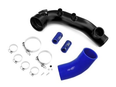 CHARGE PIPE BMW N54 135I 335I 1M Z ФЛАНЦЕМ NA BOV 50MM ГОЛУБИЙ