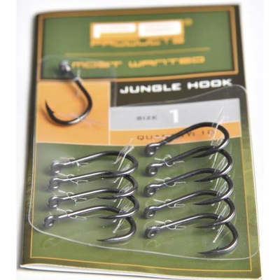 PB Products Jungle Hook DBF size 1 10szt haki karp