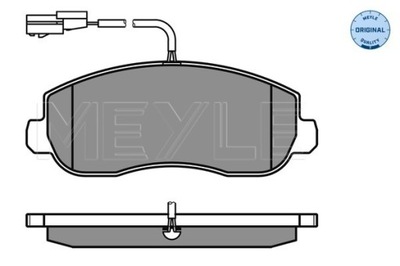 PADS BRAKE RENAULT P. MASTER/MOVANO 10-  