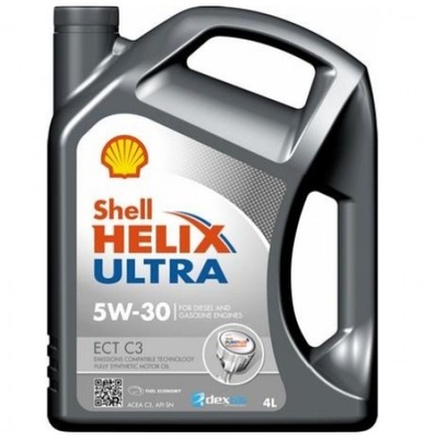 4L OLEJ SHELL 5w30 HELIX ULTRA ECT C3 dexos2