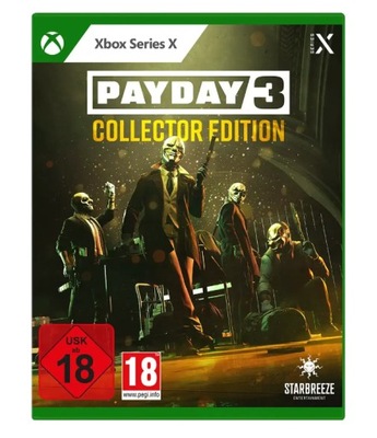 Edycja kolekcjonerska Gra PAYDAY 3 Xbox Series X