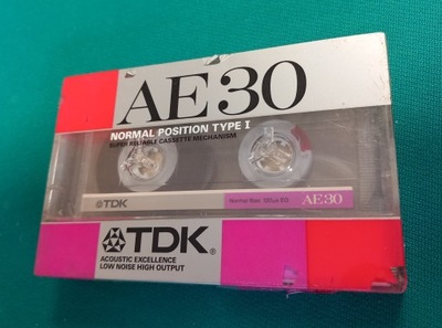 TDK AE 30 kaseta magnetofonowa