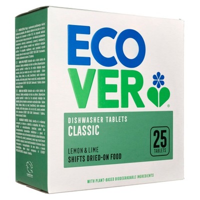 Mosogatógéptabletta Bio Citrom Lime All in One Ecover 25 db