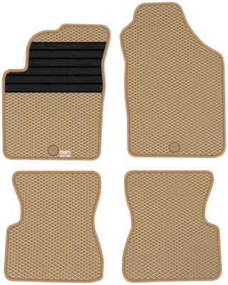 KIA PICANTO I HATCHBACK RESTYLING 2007-2009 ALFOMBRILLAS GOMA PARA COCHE EVA  