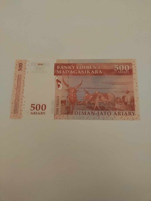 Madagaskar - 500 Ariary - 2004 - UNC