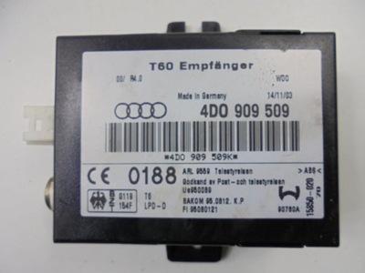 AUDI A6 C5 RELĖ MODULIS WEBASTO 4D0909509 