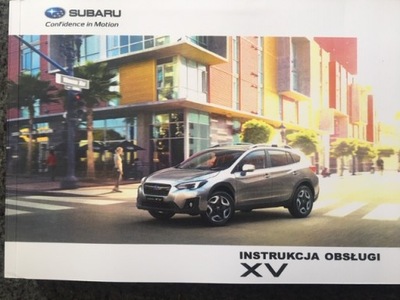 SUBARU XV II MANUAL MANTENIMIENTO POLSKA 2017-  