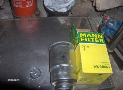 FILTRO COMBUSTIBLES MANN-FILTER WK 940/6 X  