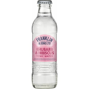 Franklin&Sons rhubarb & hibiscus tonic water 200 ml