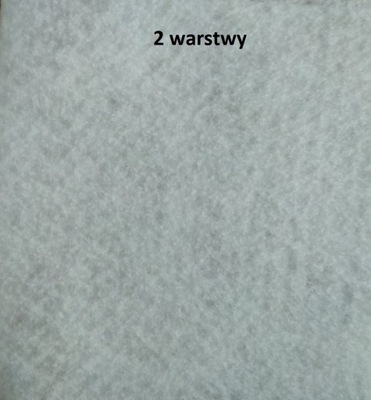 fizelina włóknina tkanina biała, sz.:1,6 m - 1mb