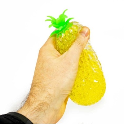 GNIOTEK SQUEEZY JELLY OWOCE ANANAS Z KULECZKAMI