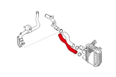 CABLE DE TURBINA TOYOT COROLLA E12 1.4 D/1734233020  