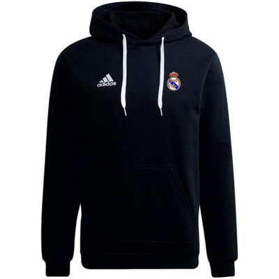 Bluza adidas REAL Madryt Hoody czarna JR