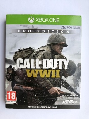 Call Of Duty WWII Pro Edition XOne steelbook CoD