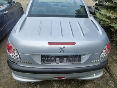 BOOTLID REAR REAR KOLOR- EZR CABRIOLET PEUGEOT 206 CC  