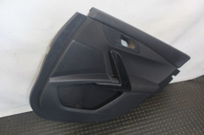 Обшивка обивка дверь правый задняя peugeot 508 i фото №1