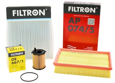 Filtron набір фільтрів ford focus ii mk2 1.6 tdci фото №1