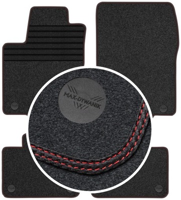 MERCEDES ML W166 2011-2015 ALFOMBRILLAS DE FELPA PARA COCHE  