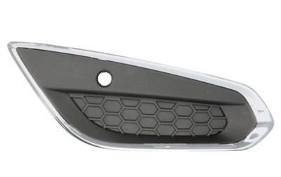 Volvo s60 v60 10-13 решётка радиатора бампера правая хром фото №1