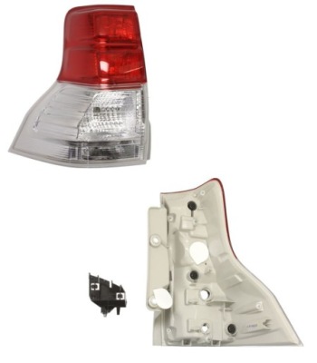 Лампа задняя левая toyota land cruiser 09- фото №1