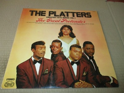 THE PLATTERS THE GREAT PRETENDER LP 1974 UK