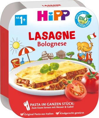 Hipp Bio Lasagne Bolognese z Wołowiną 12m 250g