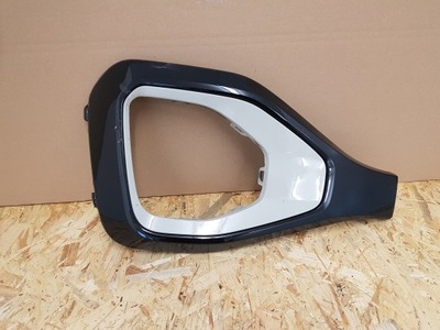 Решітка бампера перед лівий vw t-roc r-line lift 21- фото №1