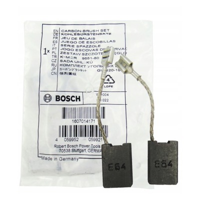 SZCZOTKI WĘGLOWE BOSCH 1607014171 ORYGINAŁ - 9819065244 - oficjalne ...