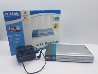 ROUTER D-LINK DSL 524T KOMPLET