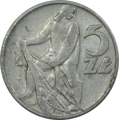 5 ZŁOTYCH 1973 - POLSKA - STAN (3+) - K2680