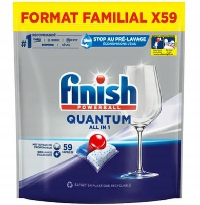 Tabletki do zmywarki Finish Quantum 59 sztuk