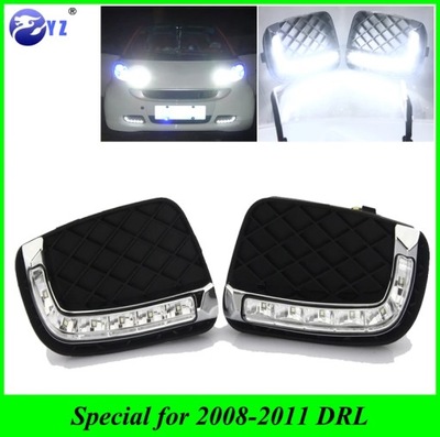 PROTECTION LAMPS FOG DRL FOR MERCEDES SMART FORTWO 2008 2009 2010 2011  