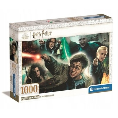 397884 CLEMENTONI PUZZLE 1000 el. HARRY POTTER