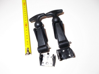 Замок капот rally пластик fiat 500 epoca 126p фото №1