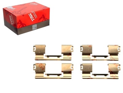 Trw набір монтажний гальмівних колодок chevrolet aveo hatchb фото №1