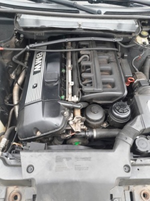 Bmw e46 двигун m52b20tu блок двигуна фото №1