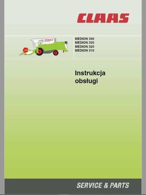 Instrukcja obsługi CLAAS MEDION 340 330 320 310