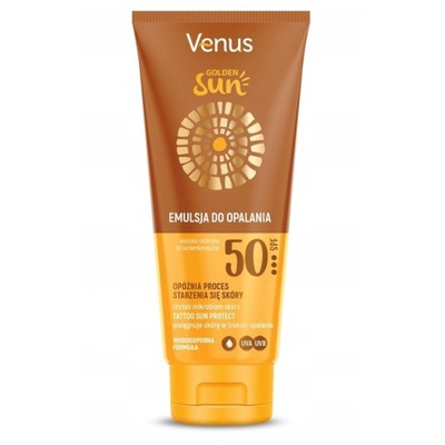Emulsja Do Opalania Venus Golden Sun SPF50 150ml