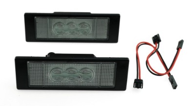 Mini r55 r60 countryman фонари номерного знака светодиодные фото №1