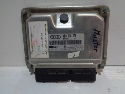 БЛОК УПРАВЛЕНИЯ ДВИГАТЕЛЯ AUDI A8 D3 4,2 03-06 4E0910560 0261207256