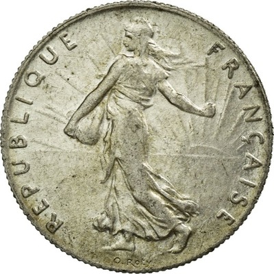 Moneta, Francja, Semeuse, 50 Centimes, 1899, MS(60