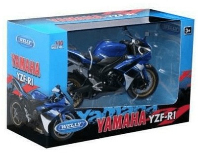 WELLY Motocykl Yamaha 1:10