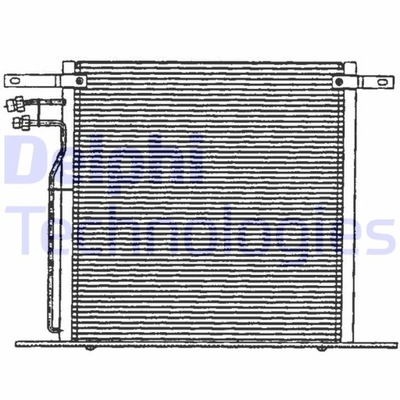 DELPHI TSP0225126 КОНДЕНСАТОР, КОНДИЦІОНЕР