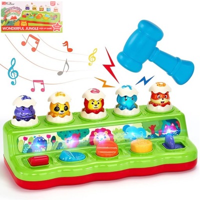 Wyskakujące Zabawki Dla Dzieci Whac-a-Mole Z Muzyką I światłami