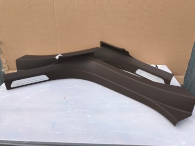 Накладка порог левый  задняя audi a8 d4 4h0864607 bd6 фото №1