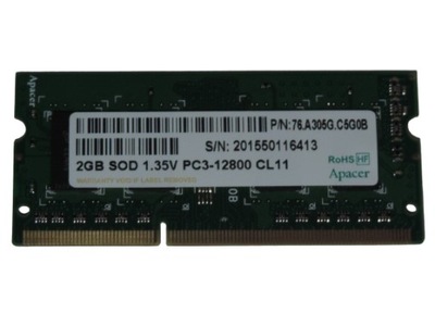 Pamięć RAM DDR3 2GB APACER