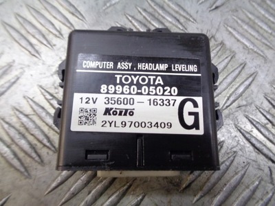 MÓDULO DE LUZ TOYOTA AVENSIS T25 89960-05020  