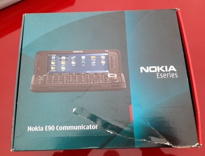 Nokia e90 Nowy Telefon Komórkowy Oryginał , Brązowy , Bez sim loka