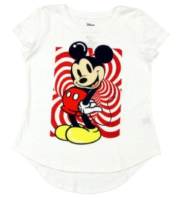Koszulka dziecięca dziewczęca DISNEY Myszka Miki Mickey Mouse r. M-8 lat